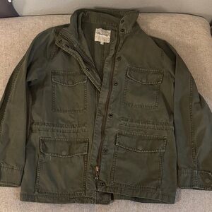 Madewell Olive Utility Jacket